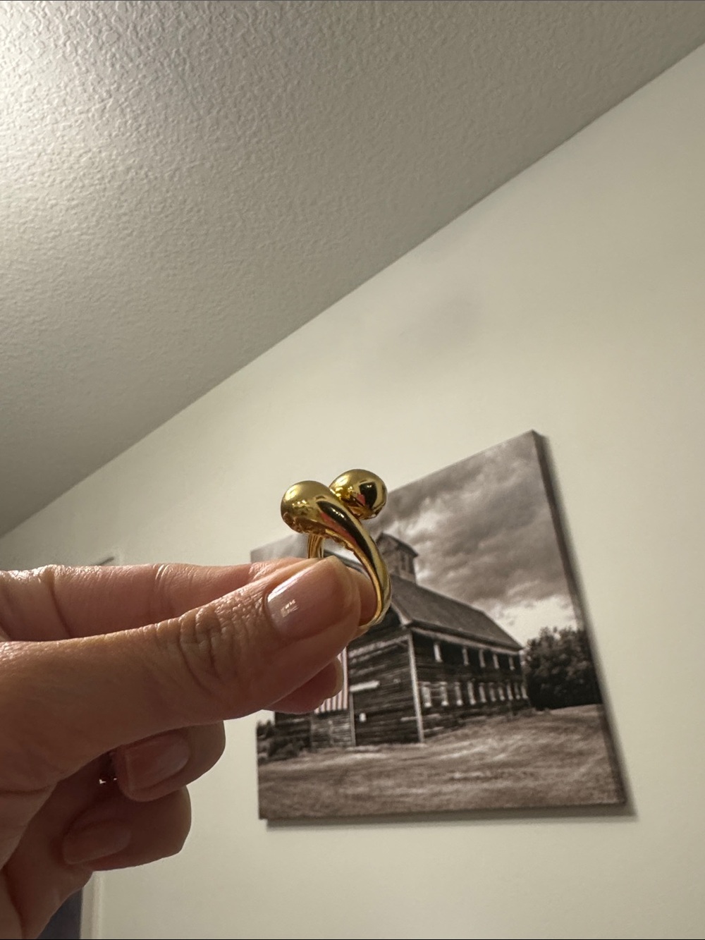 Louise Carter Cascara Ring - Women's Jewelry - Gold PVD Ring - Picture 4 of 4